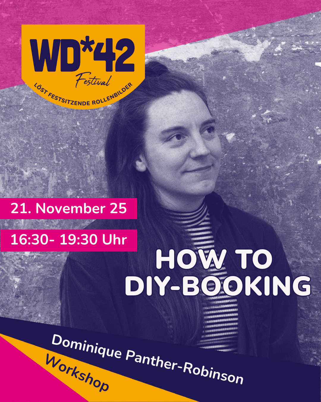 Ankündigung des Workshops "Booking Boost" am 21.11.2025, 16:30 Uhr