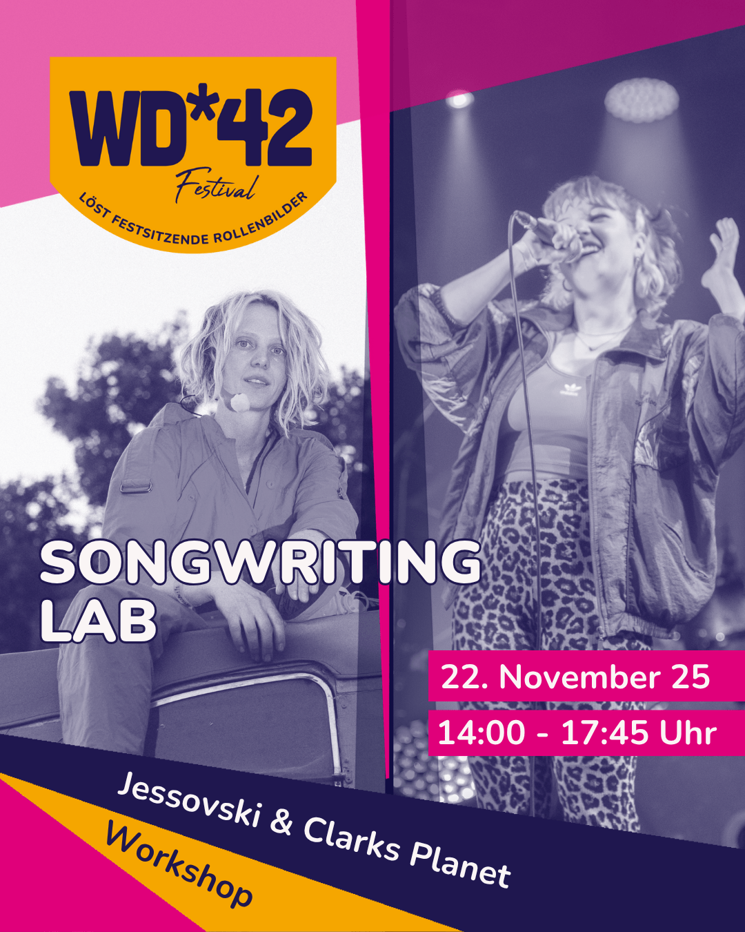 Workshopankündigung Songwriting Lab